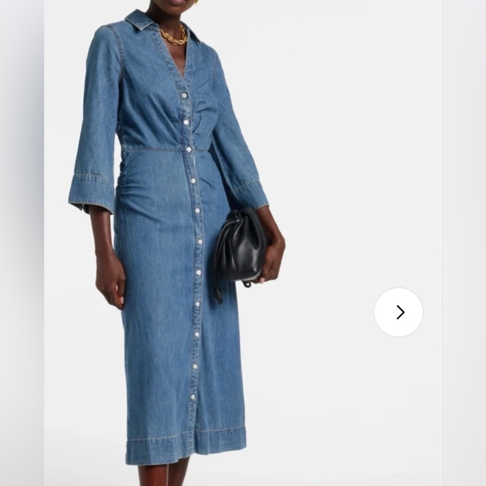 Veronica Beard HAYDON Denim dress Sz 2